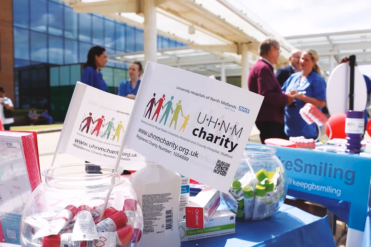UHNM Charity flags